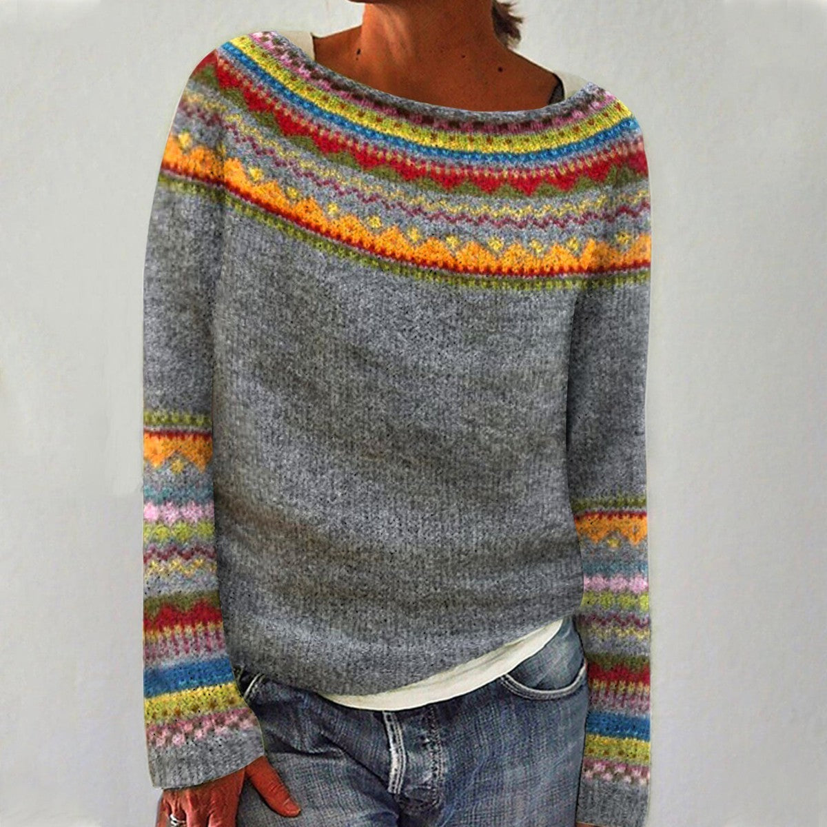 Kirra™ - Autumn Retro Sweater