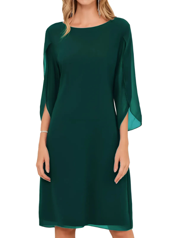 Lilly - Double Layers Chiffon Dress