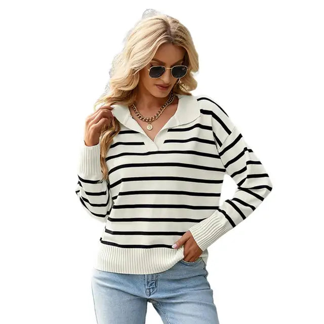Eudora - Chic & Comfortable Knit Sweater