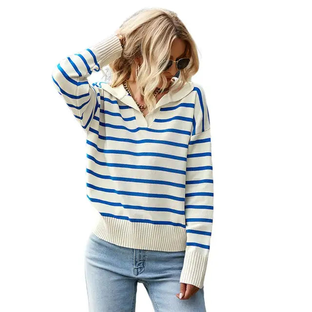 Eudora - Chic & Comfortable Knit Sweater